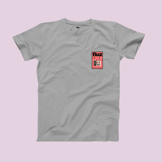 Robot Badge T-shirt (Front)