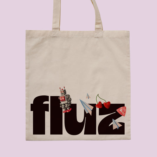 Fluz Heart & Tech Totebag